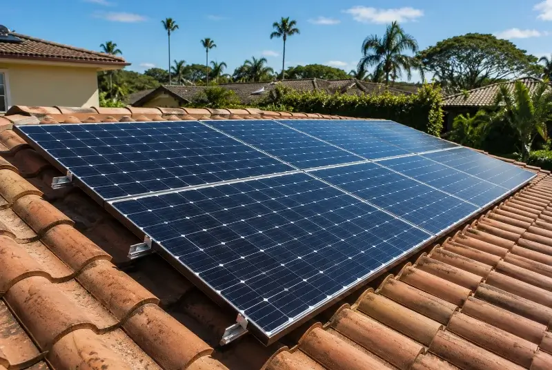 Installation de panneaux solaires à Ménigoute